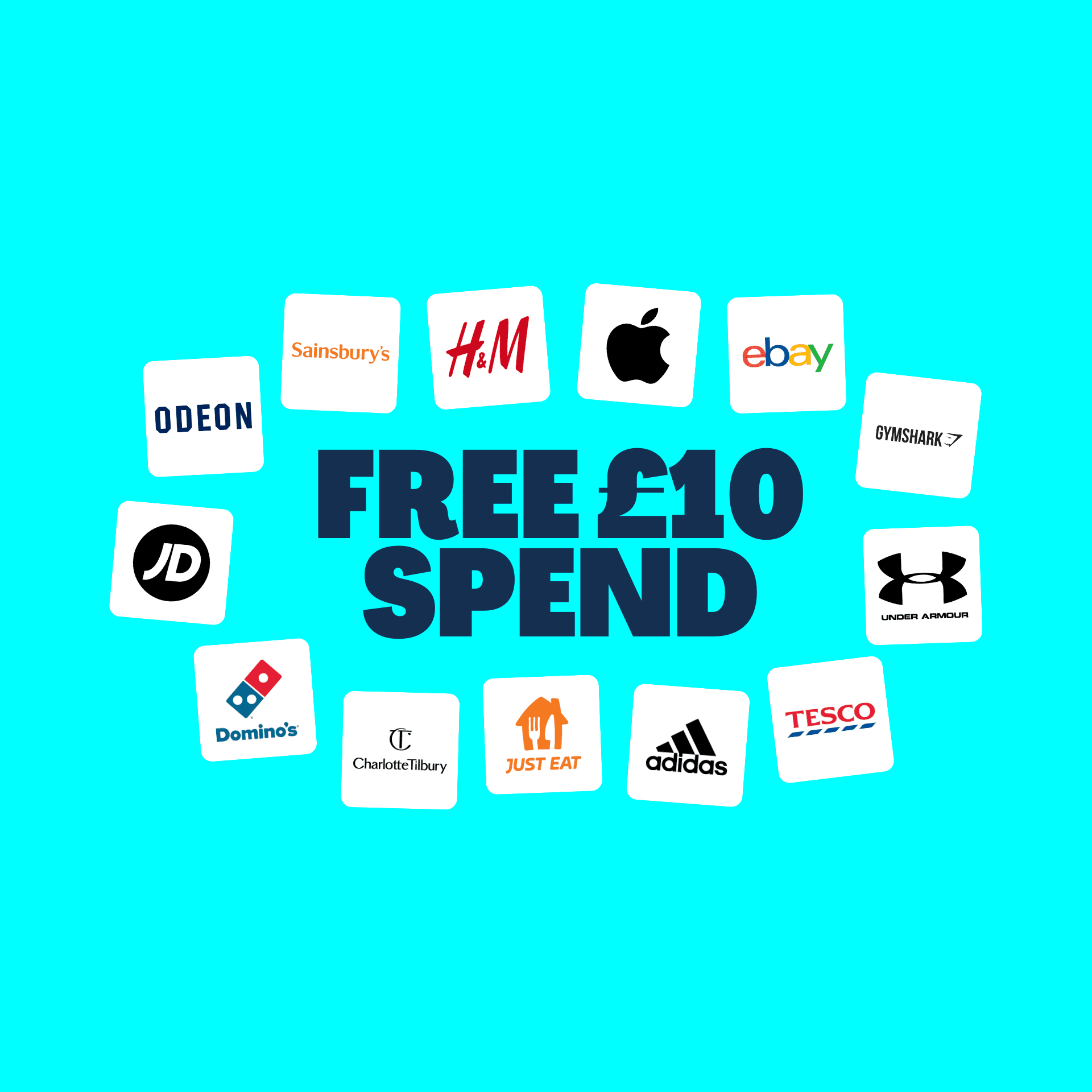 FREE* £10 to Spend 