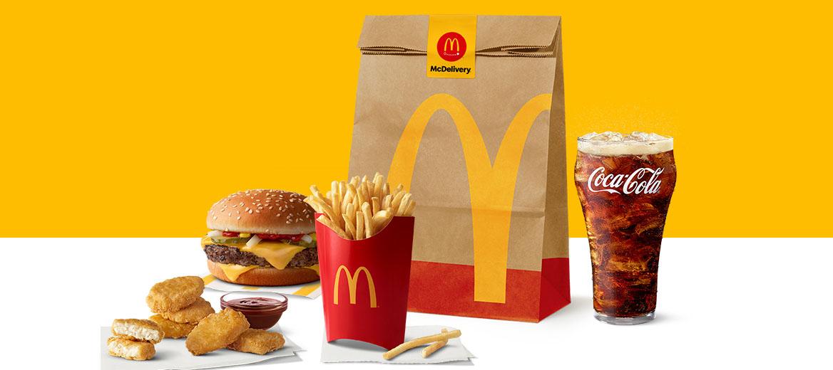 Free Cheeseburger, Mayo Chicken or McFlurry Original with Student Discount at McDonalds.