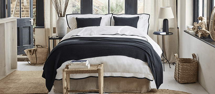 Save up to 60% off in the Bedroom Sale at The White Company